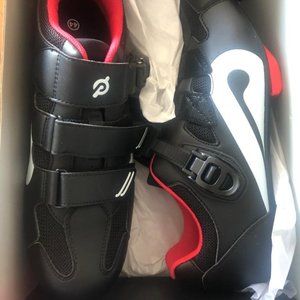 Lightly Used Peloton Cycling Shoes with Cleats (Size 44 - Men 10.5)